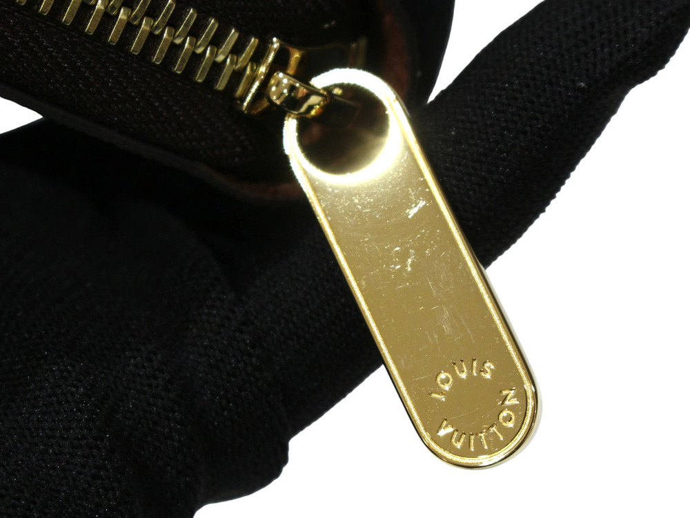 LOUIS VUITTON Zippy Wallet Monogram Brown Long Zipper